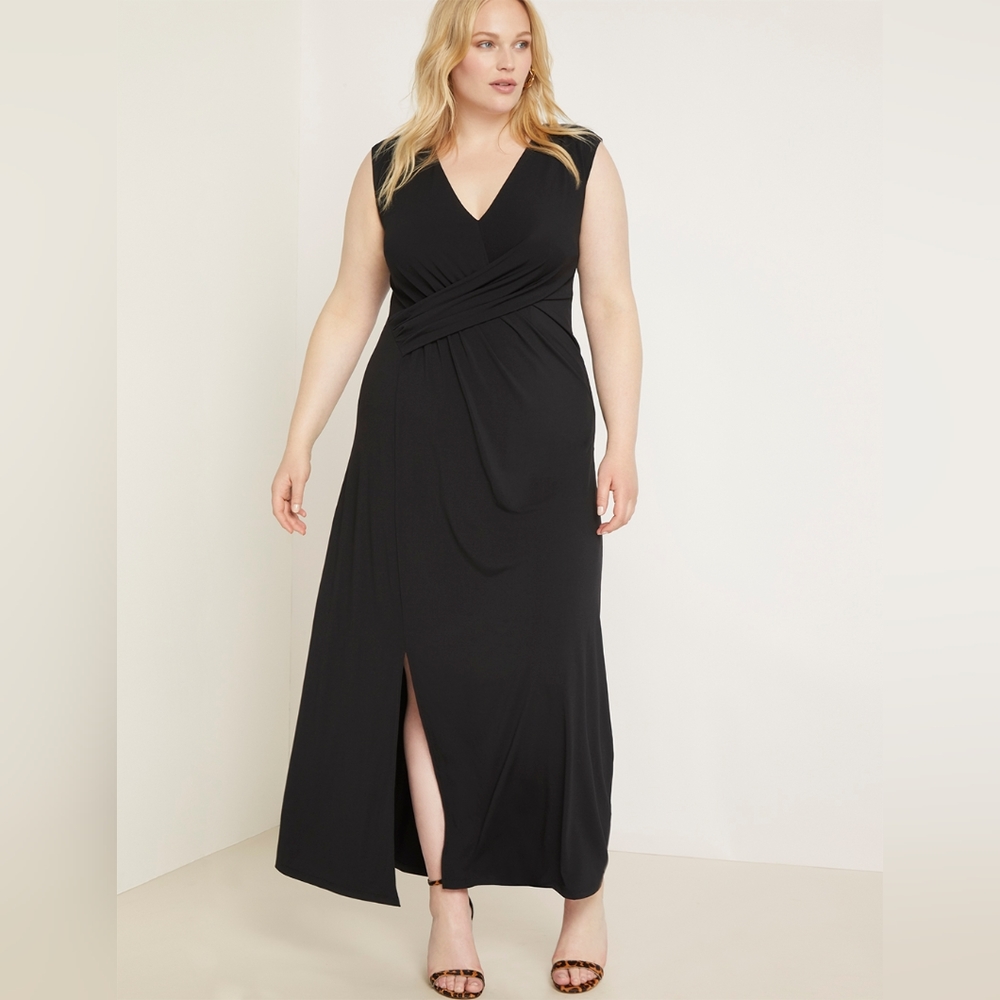 Eloquii Black Maxi Dress